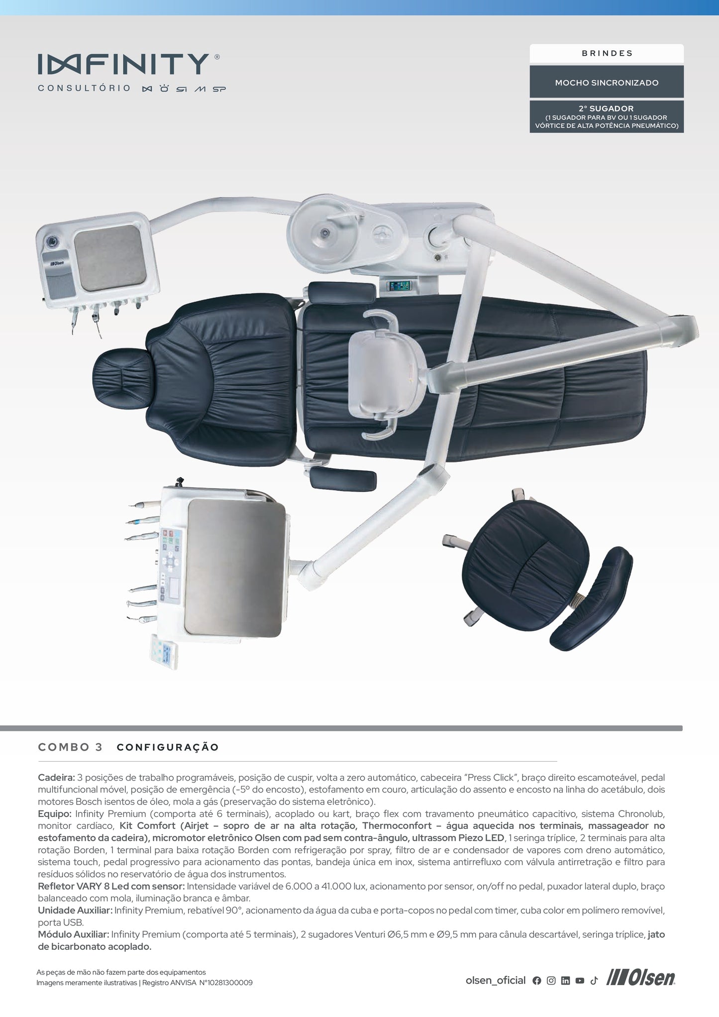 Consultório Infinity - Combo 3 - Olsen