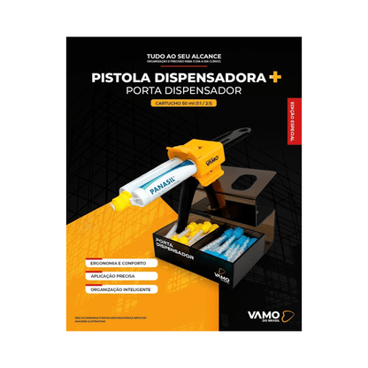 Pistola Dispensadora + Porta Dispensador Universal