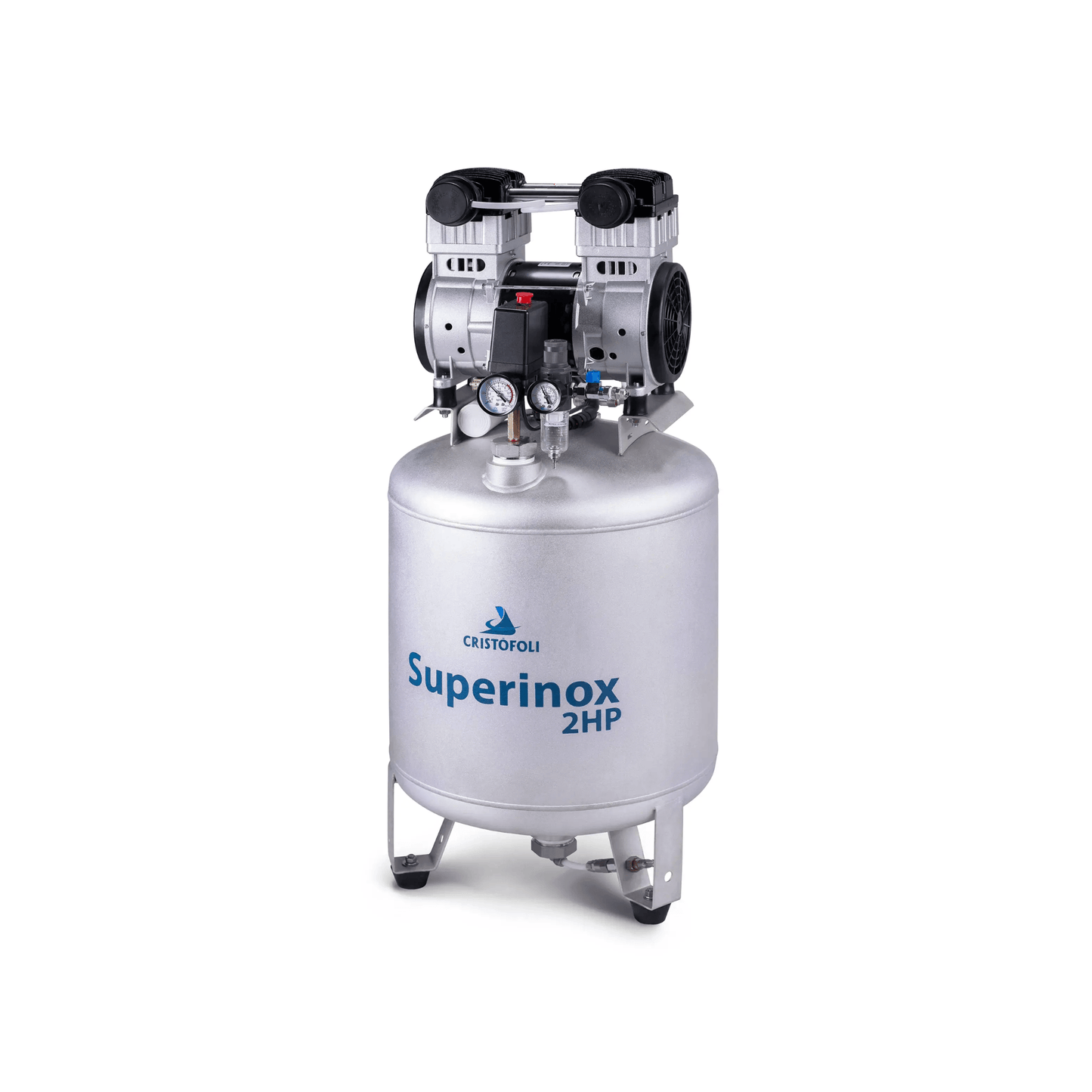 Compressor Super Inox 2hp 60 litros - Cristófoli