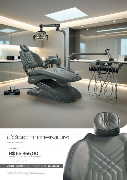 Consultório Logic Titanium - Combo 5 - Olsen