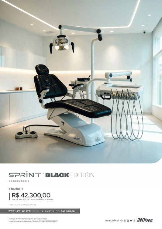 Consultório Sprint Black Edition - Combo 9 - Olsen