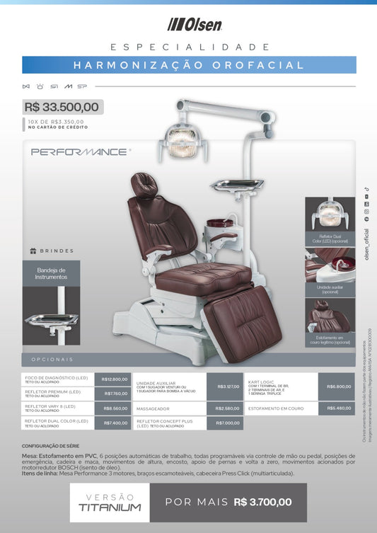 Consultório Performance Especialidade Harmonização Orofacial - Olsen