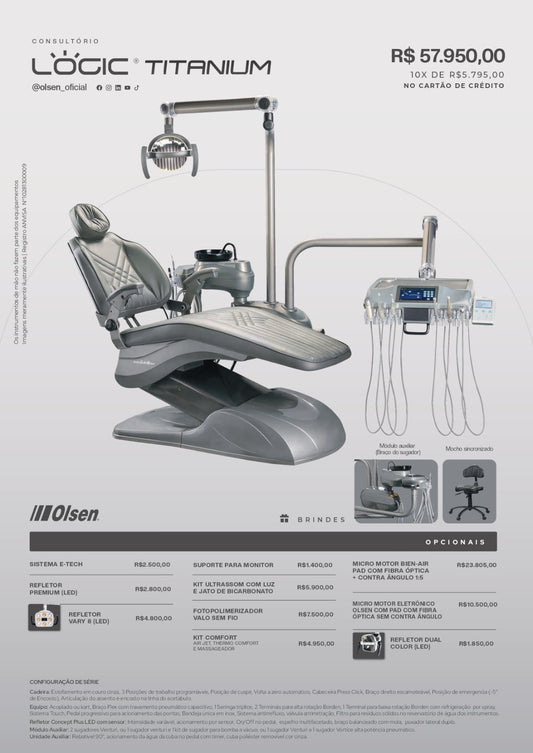 Consultório Odontológico Logic Titanium - Olsen