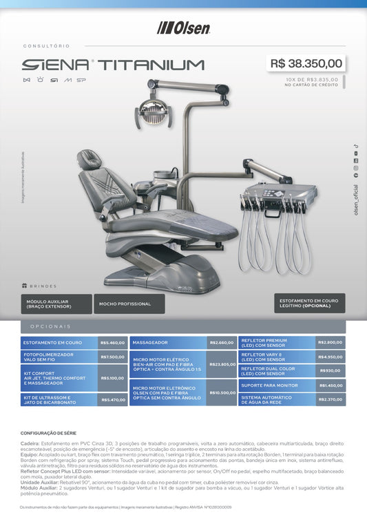 Consultório Odontológico Siena Titanium - Olsen