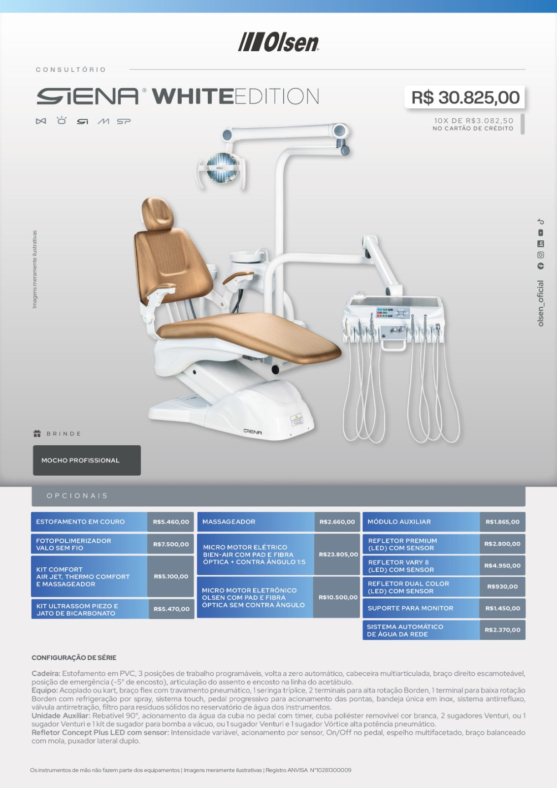 Consultório Odontológico Siena White Edition - Olsen